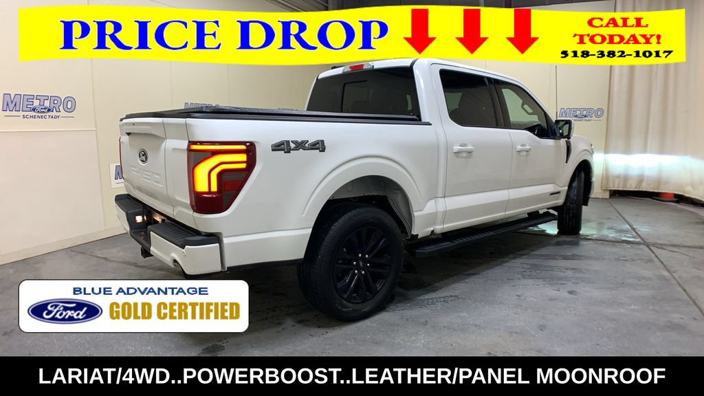 Certified 2025 Ford F150 Lariat w/ Equipment Group 502A High AWD/4WD image 3