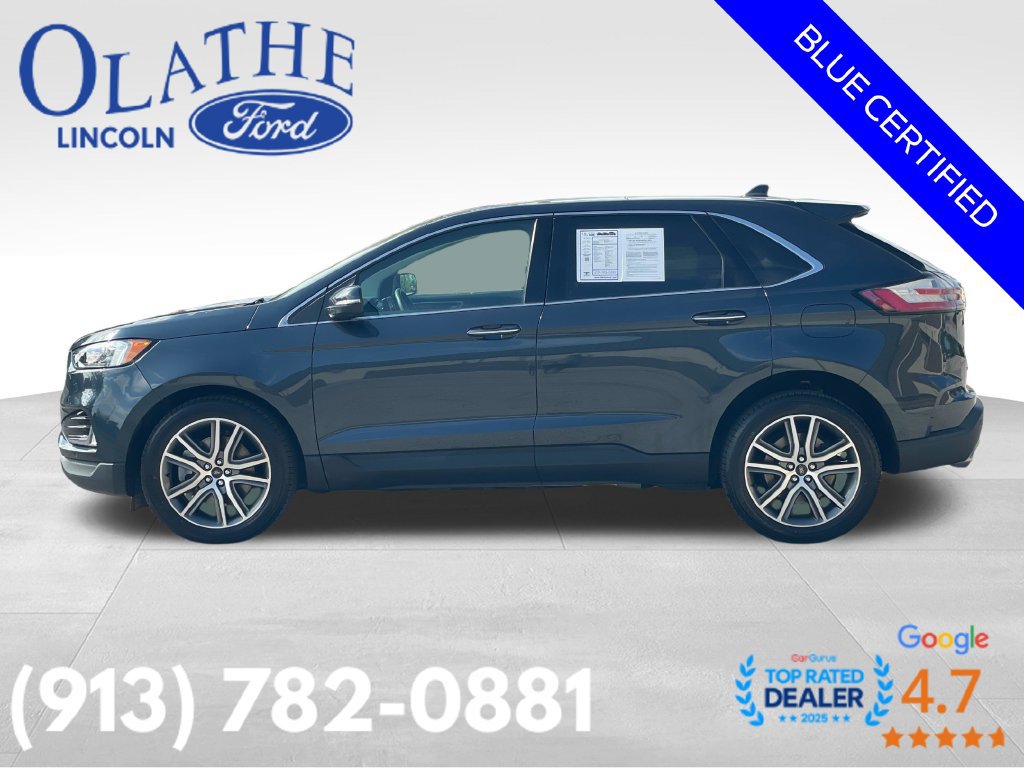 Certified 2024 Ford Edge Titanium w/ Equipment Group 301A AWD/4WD image 2