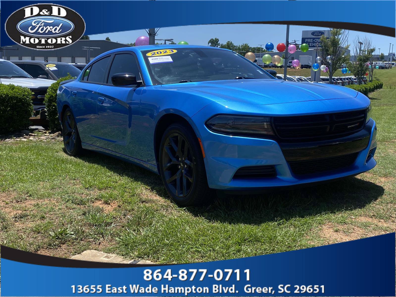 Used 2023 Dodge Charger SXT w/ Blacktop Package