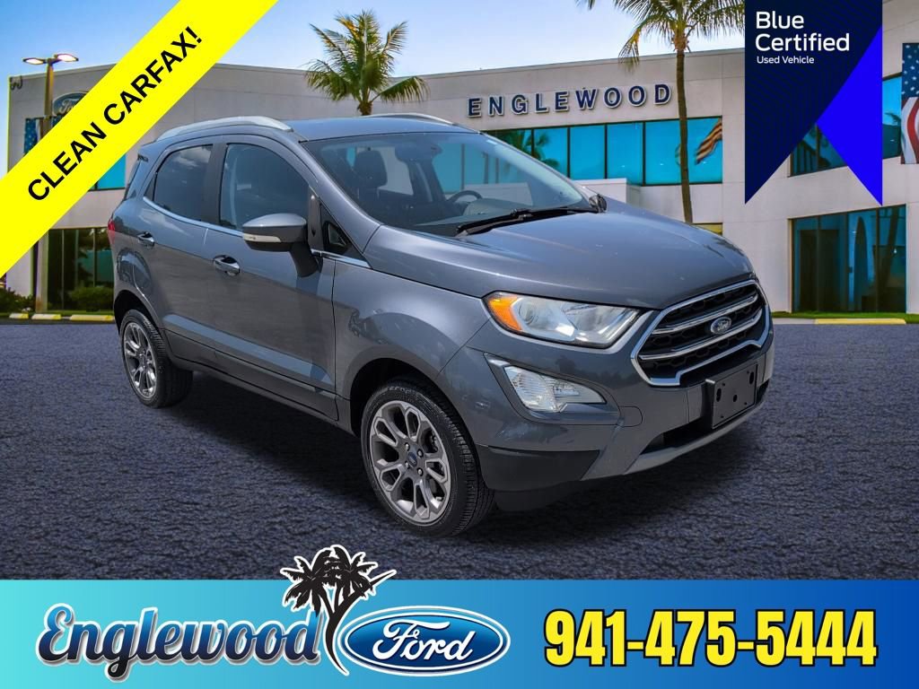 Certified 2020 Ford EcoSport Titanium AWD/4WD image 1
