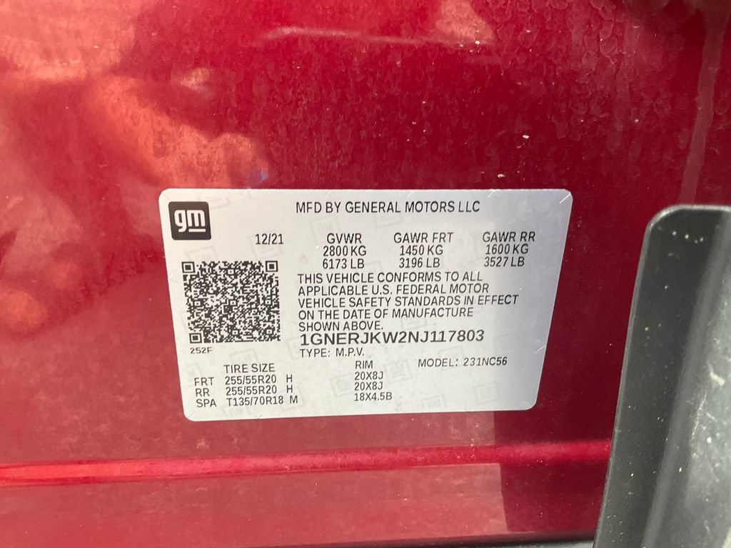 Used 2022 Chevrolet Traverse RS FWD image 18