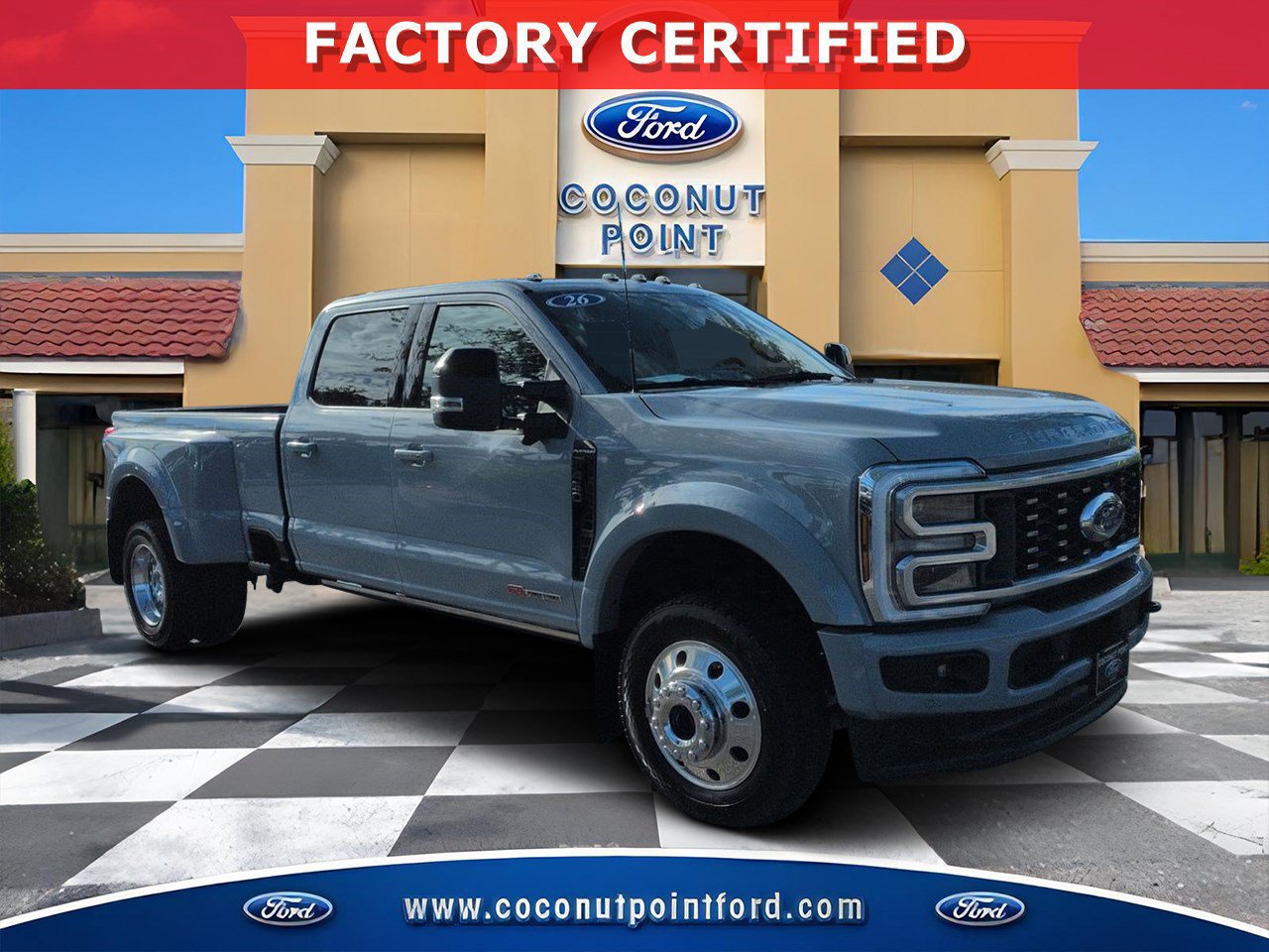 Certified 2026 Ford F450 Platinum w/ FX4 Off-Road Package AWD/4WD image 1