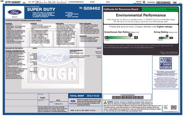 Certified 2022 Ford F350 Lariat w/ Lariat Value Package AWD/4WD image 16