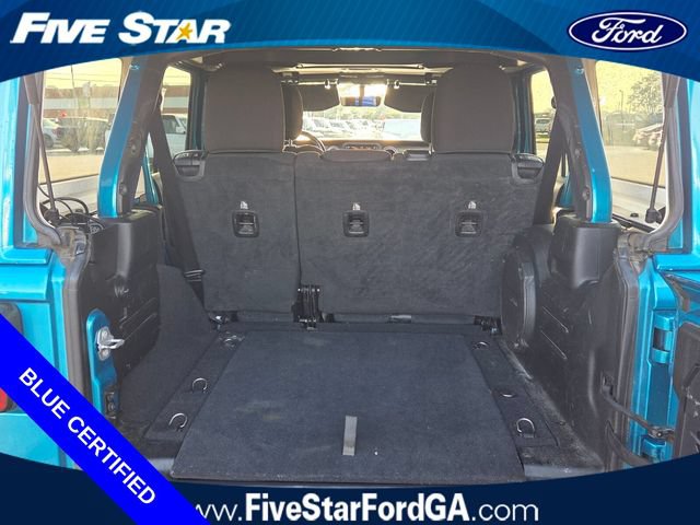 Used 2020 Jeep Wrangler Unlimited Sahara w/ Uconnect 4C Nav & Sound Group AWD/4WD image 7
