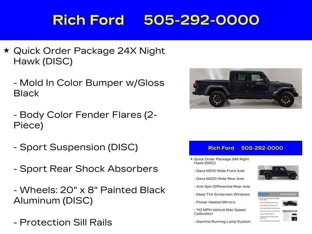 Used 2025 Jeep Gladiator Sport AWD/4WD image 63
