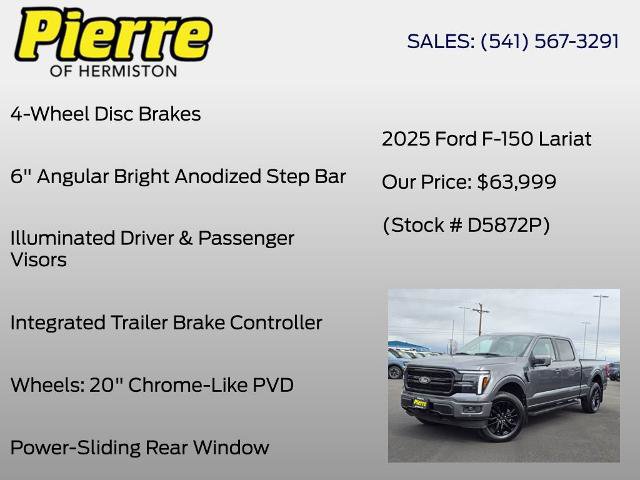 Certified 2025 Ford F150 Lariat AWD/4WD image 18