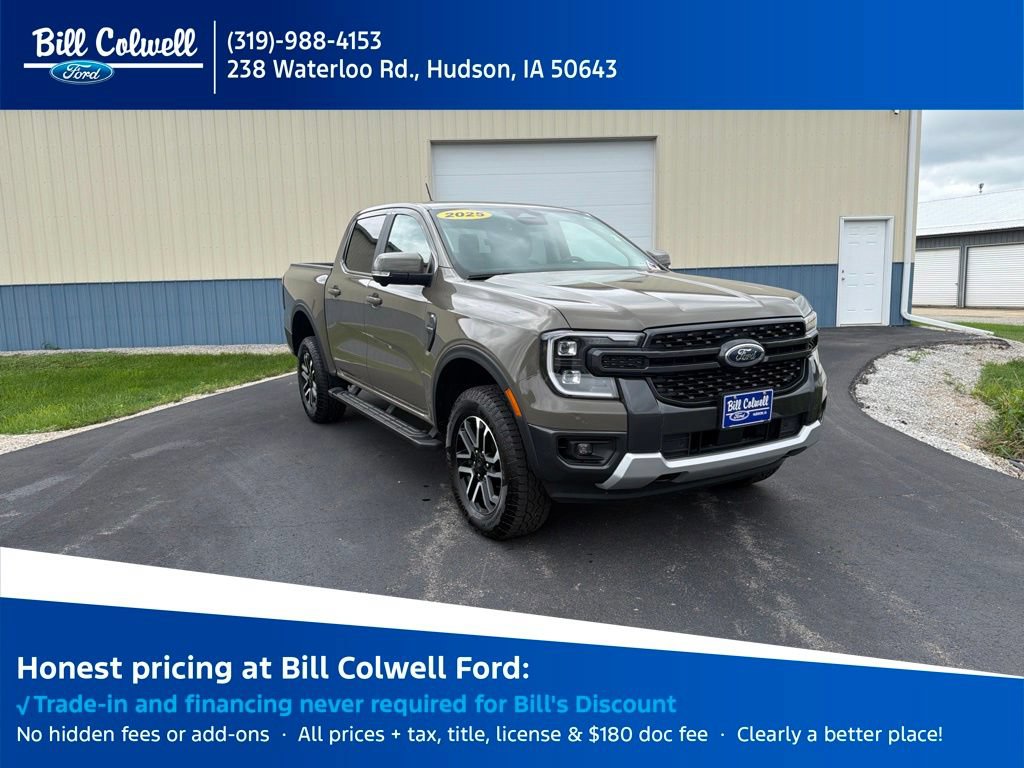 Certified 2025 Ford Ranger Lariat w/ Trailer Tow Package AWD/4WD image 1
