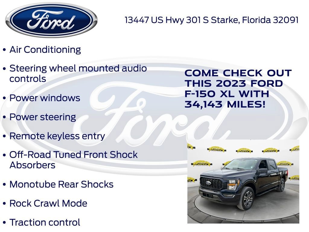 Certified 2023 Ford F150 XL w/ STX Appearance Package image 32