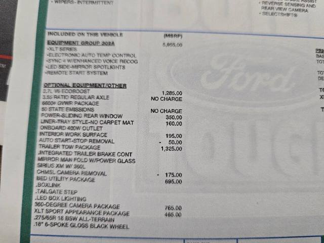 Certified 2023 Ford F150 XLT w/ Equipment Group 302A High image 30