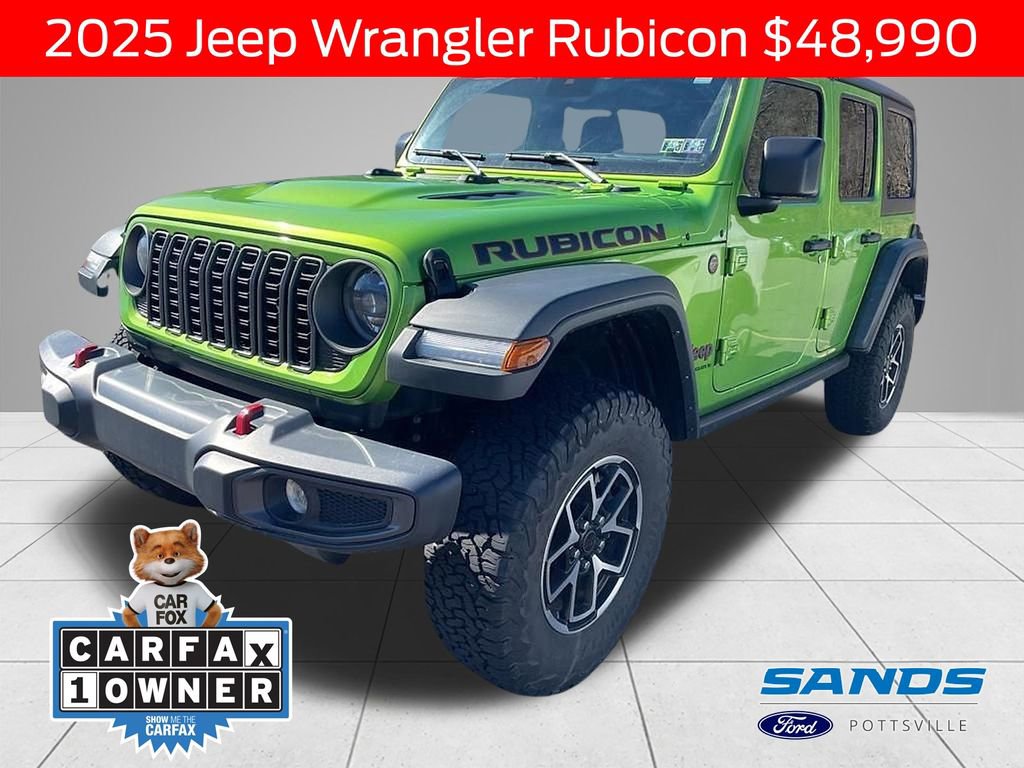 Used 2025 Jeep Wrangler Unlimited Rubicon w/ Safety Group