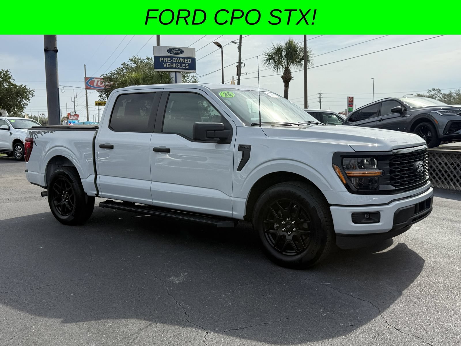 Certified 2025 Ford F150 STX w/ STX Black Appearance Package RWD image 2