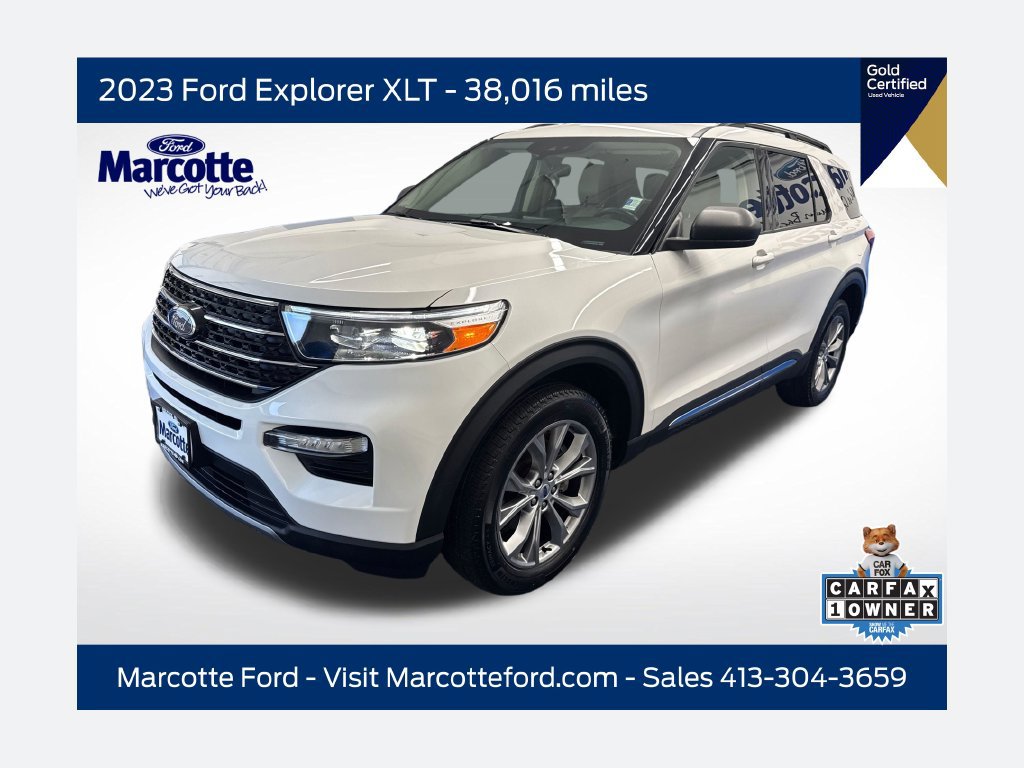 Certified 2023 Ford Explorer XLT w/ Equipment Group 202A