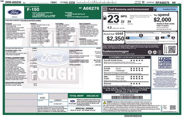 Certified 2024 Ford F150 Platinum w/ Equipment Group 702A High AWD/4WD image 32
