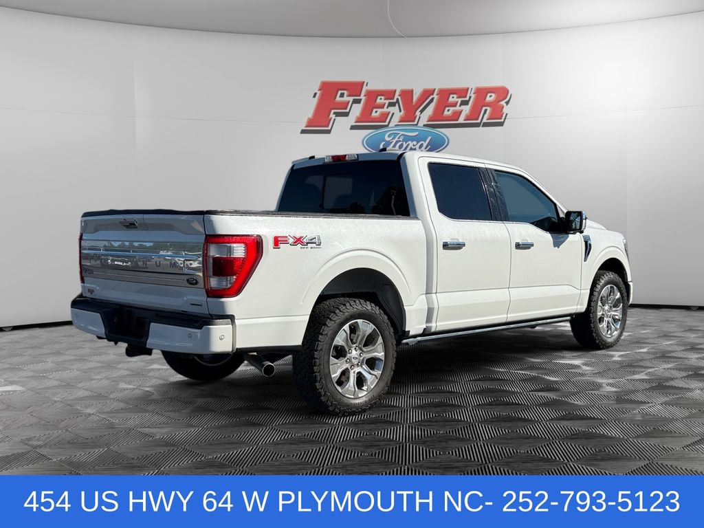 Certified 2022 Ford F150 Platinum w/ Equipment Group 701A High AWD/4WD image 5