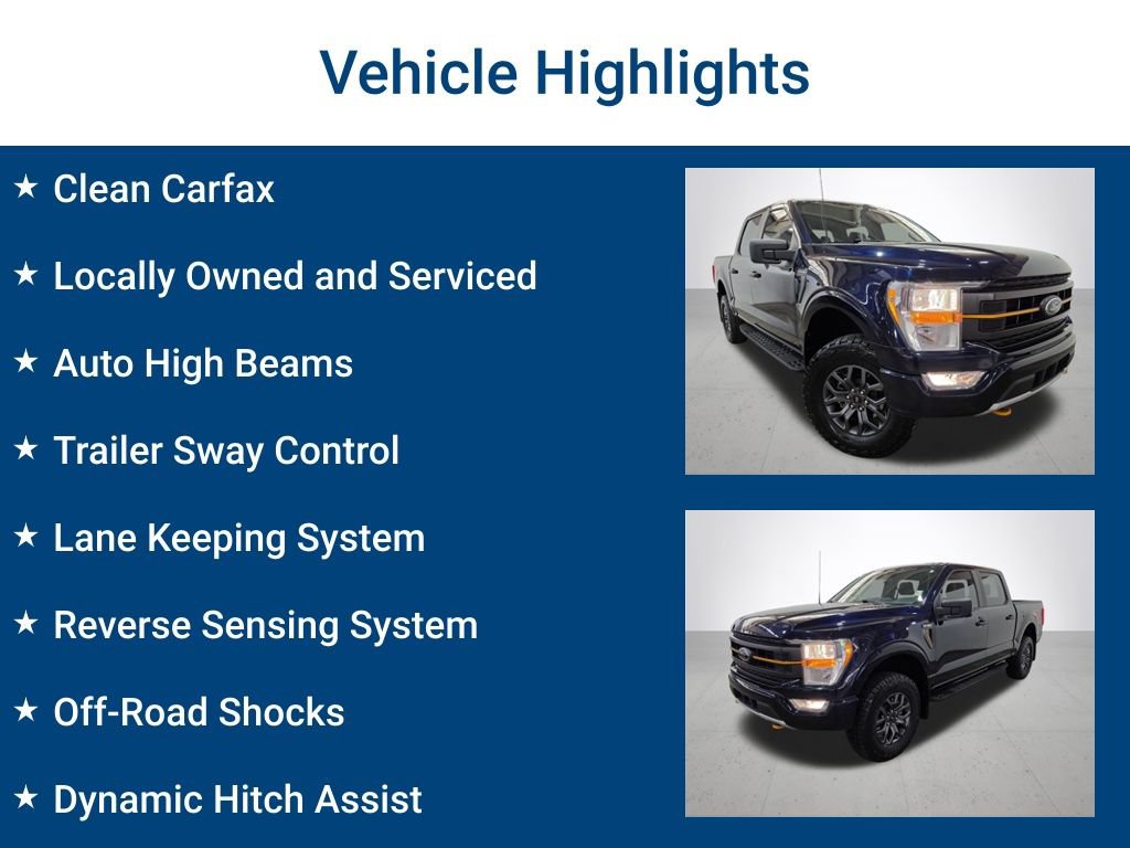 Certified 2022 Ford F150 Tremor w/ Trailer Tow Package AWD/4WD image 3