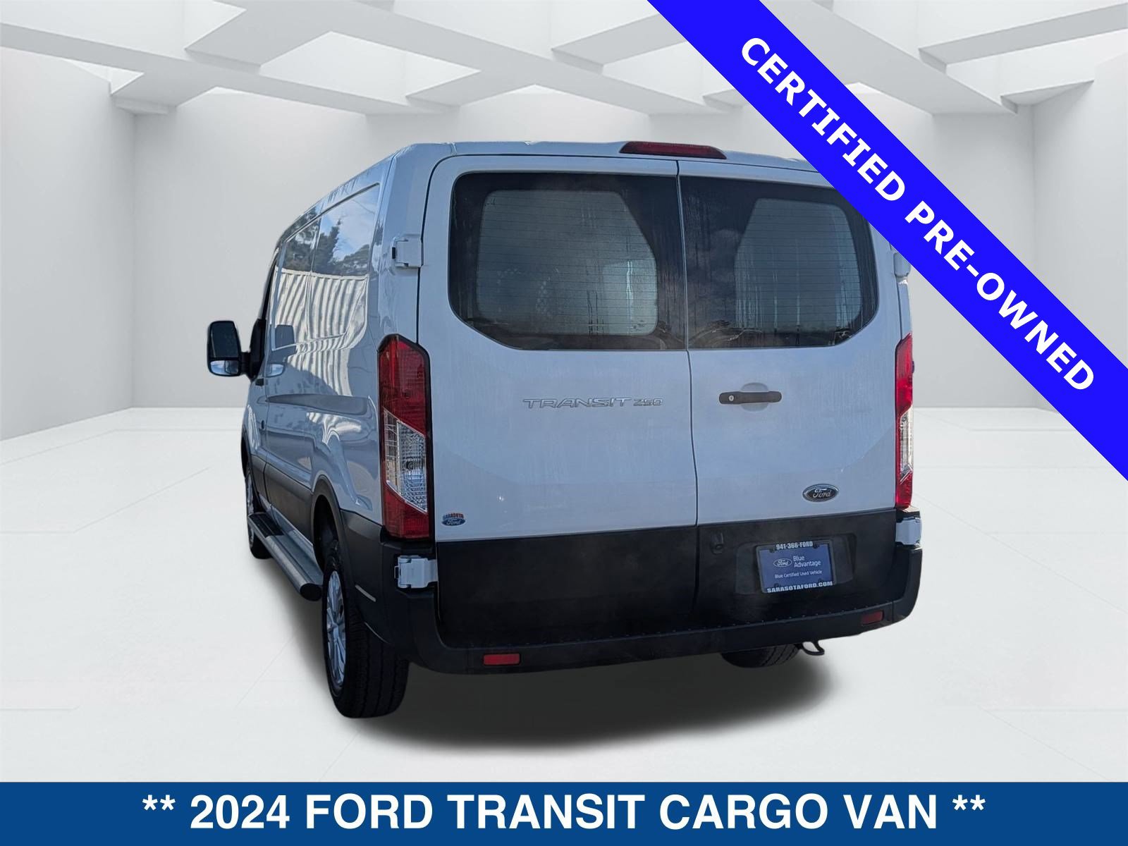 Certified 2024 Ford Transit 250 Low Roof w/ Exterior Upgrade Package RWD image 6