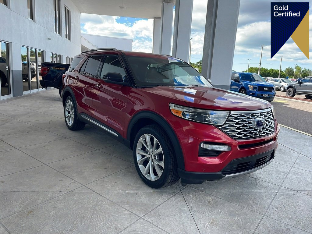 Certified 2021 Ford Explorer Platinum w/ Equipment Group 601A