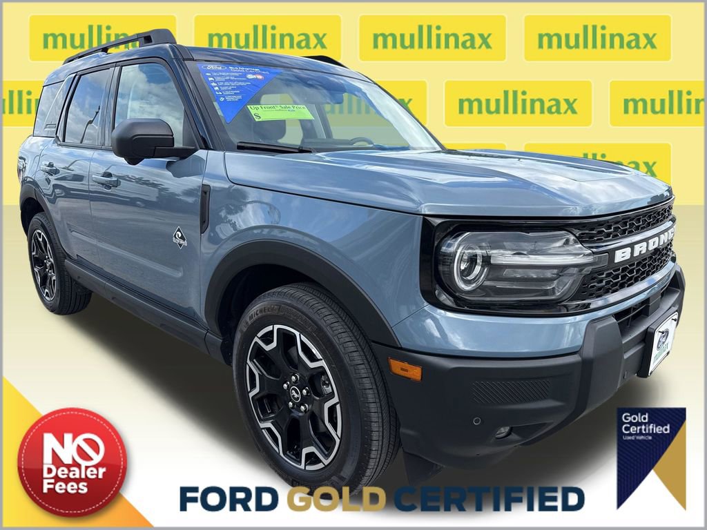 Certified 2025 Ford Bronco Sport Outer Banks w/ Outer Banks Tech Package+ image 1