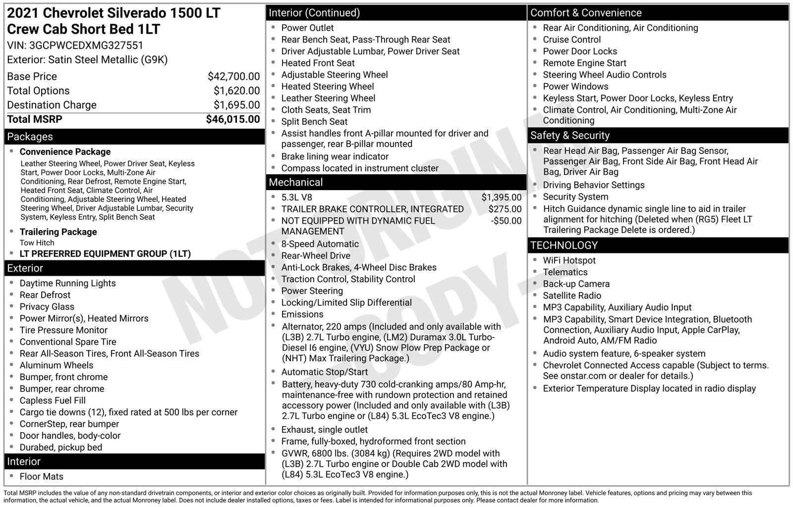 Used 2021 Chevrolet Silverado 1500 LT RWD image 11