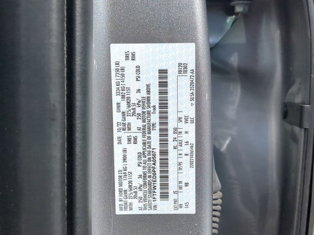 Certified 2023 Ford F150 Platinum w/ Equipment Group 701A High image 24