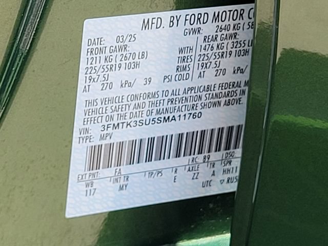 Certified 2025 Ford Mustang Mach-E Premium AWD/4WD image 15