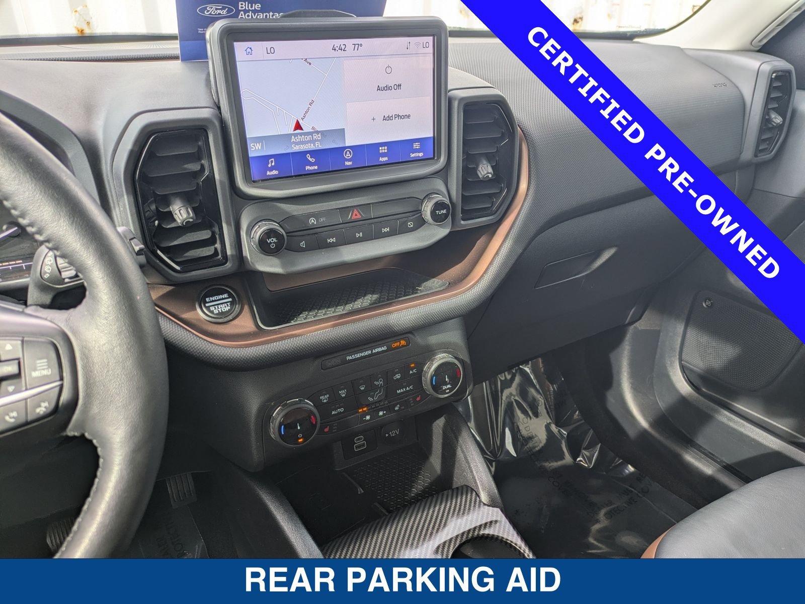 Certified 2023 Ford Bronco Sport Outer Banks w/ Tech Package AWD/4WD image 29