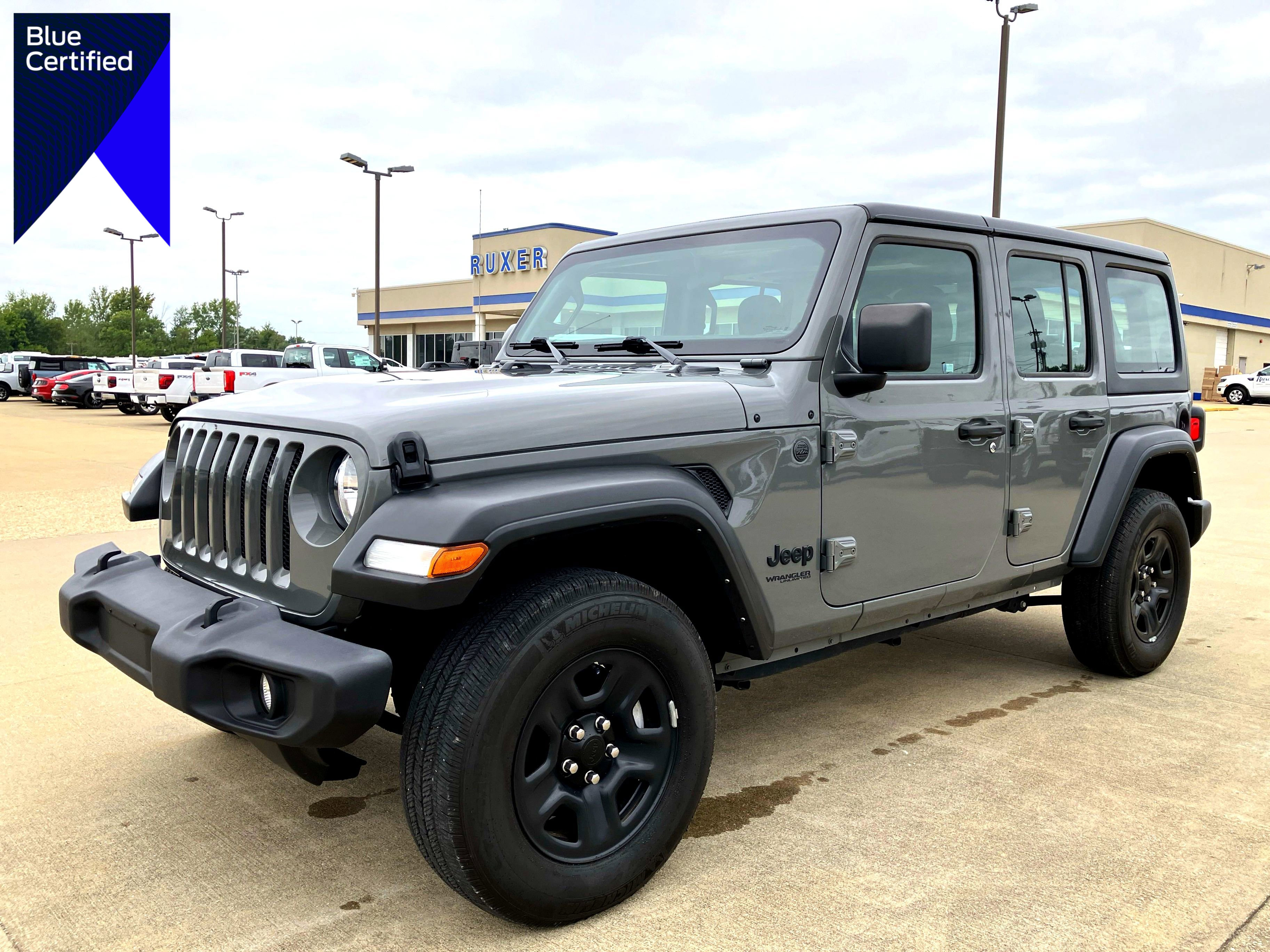 Used 2022 Jeep Wrangler Unlimited Sport image 1