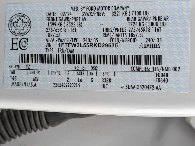 Certified 2024 Ford F150 XLT w/ Tow/Haul Package image 35