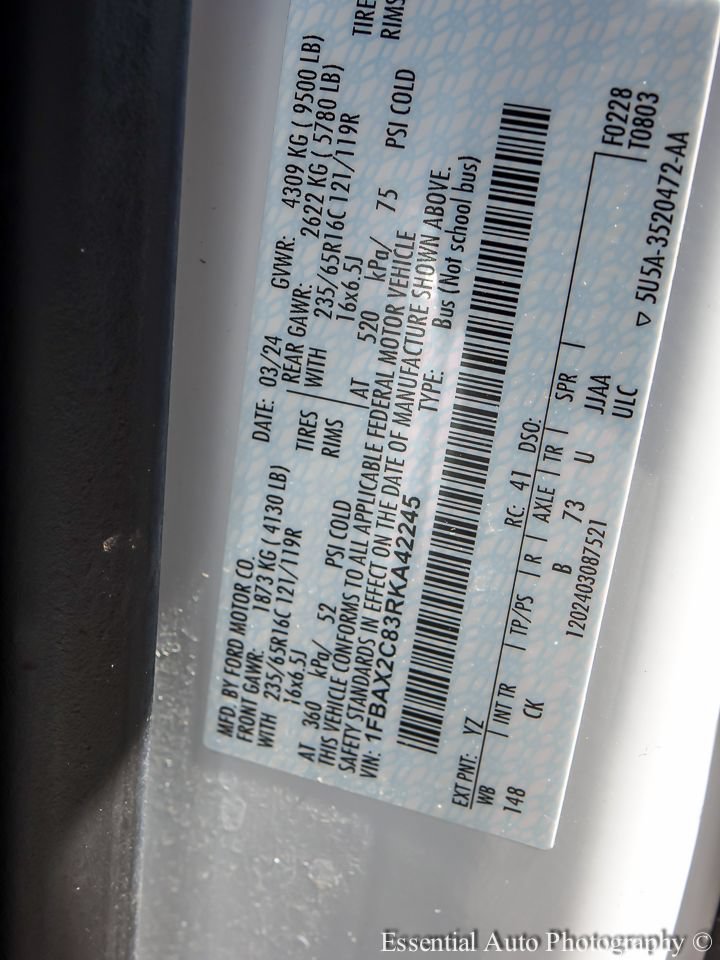 Certified 2024 Ford Transit 350 XLT RWD image 24