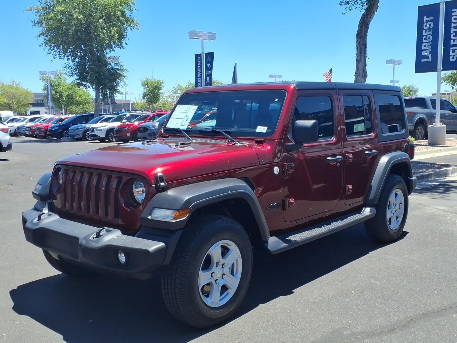 Used 2021 Jeep Wrangler Unlimited Sport AWD/4WD image 8
