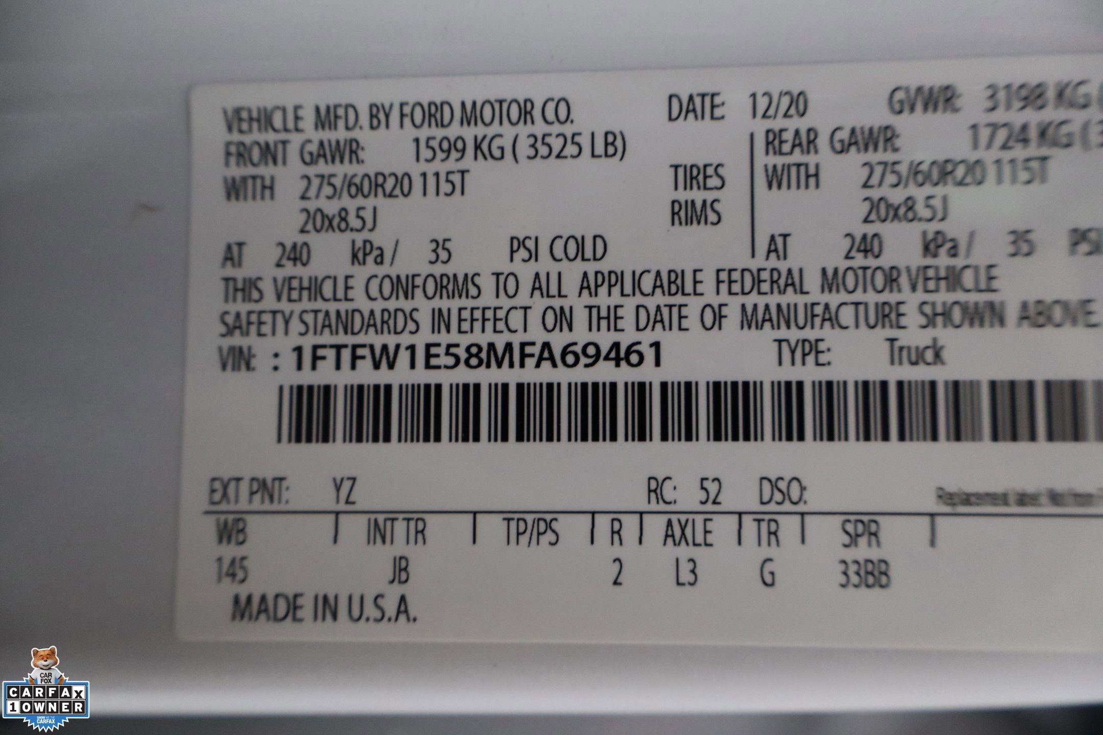 Certified 2021 Ford F150 XL w/ STX Appearance Package image 26