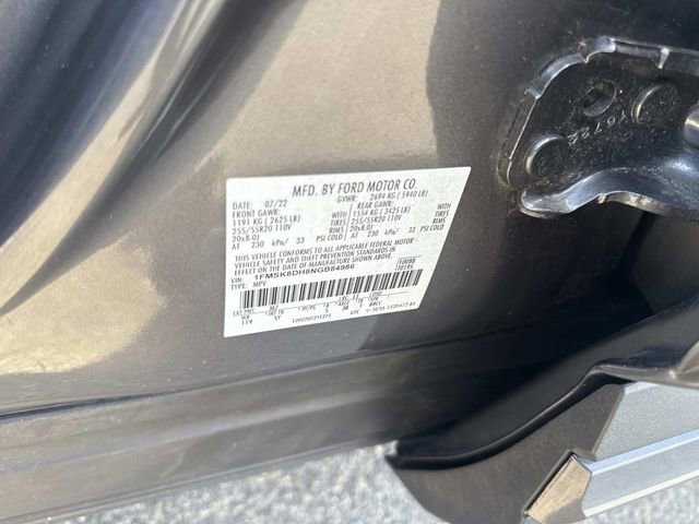 Certified 2022 Ford Explorer XLT w/ Equipment Group 202A image 27