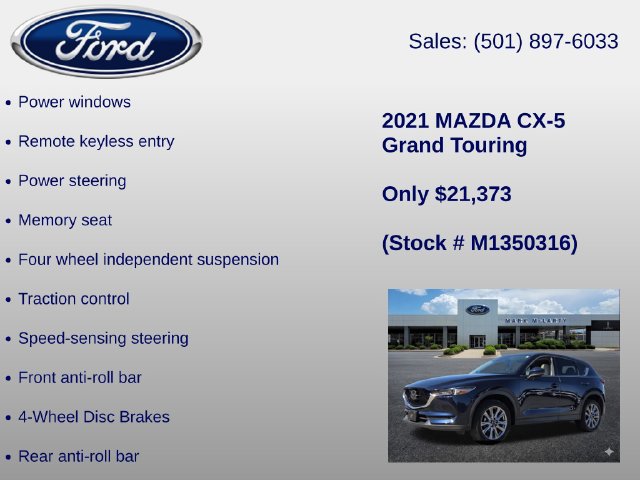 Used 2021 MAZDA CX-5 Grand Touring w/ GT Premium Package FWD image 18