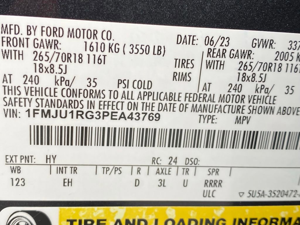 Certified 2023 Ford Expedition Timberline AWD/4WD image 33