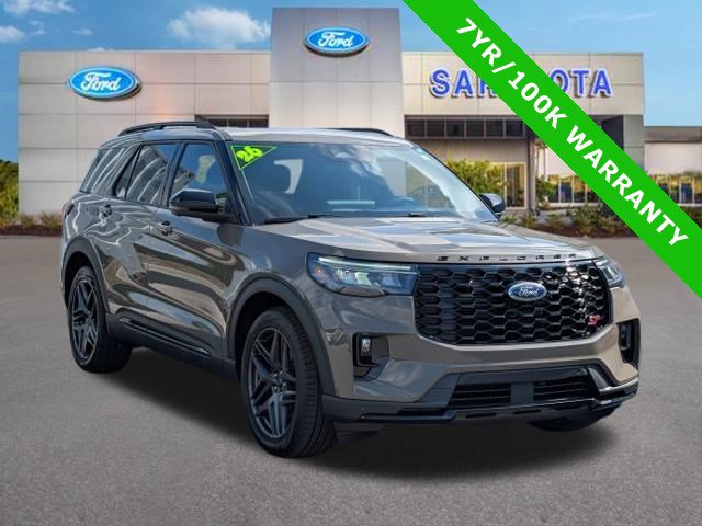 Certified 2026 Ford Explorer ST w/ Sun And Sound Package
