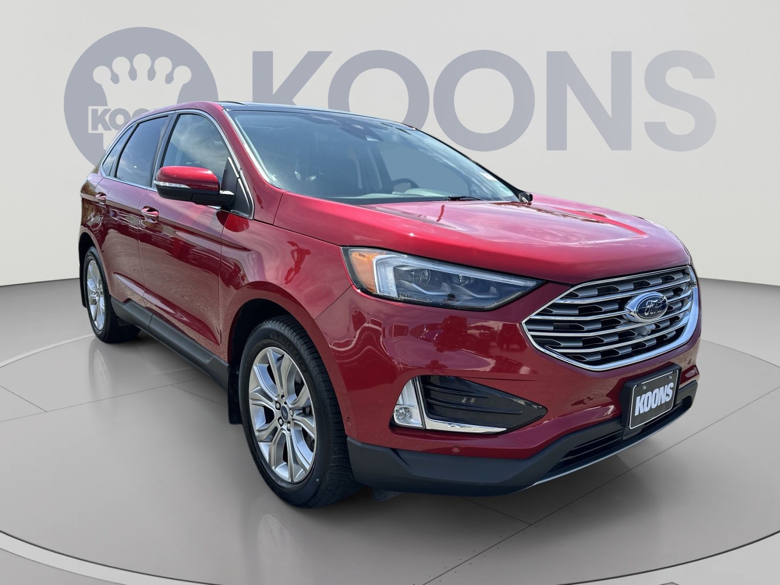 Certified 2020 Ford Edge Titanium w/ Equipment Group 301A AWD/4WD image 2