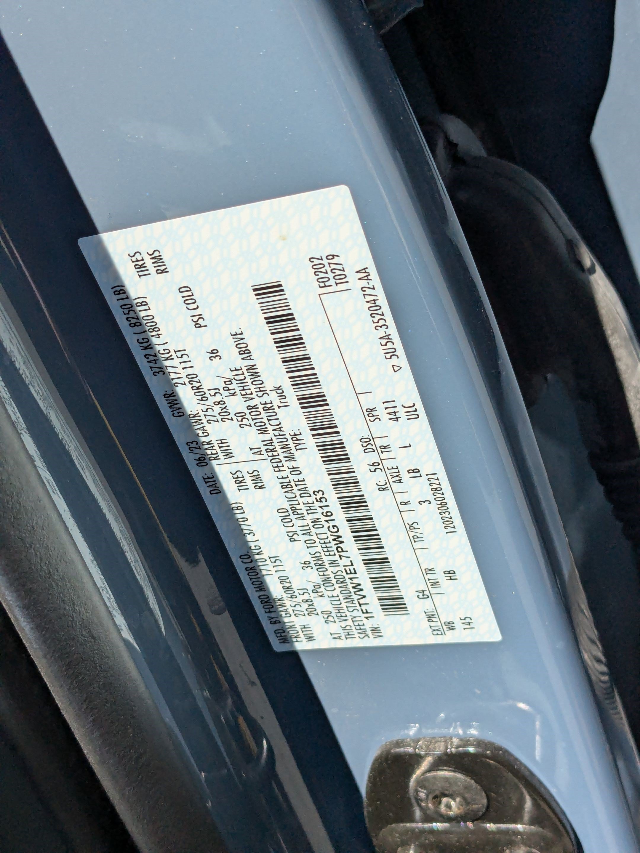Certified 2023 Ford F150 Lightning Lariat AWD/4WD image 35
