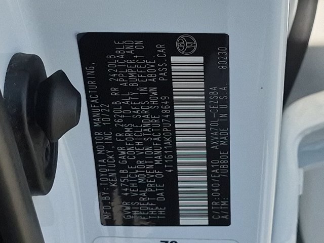 Used 2023 Toyota Camry SE FWD image 39