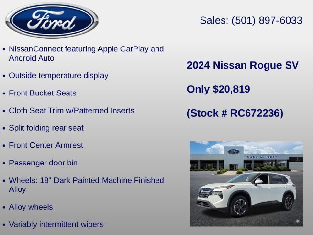 Used 2024 Nissan Rogue SV FWD image 30