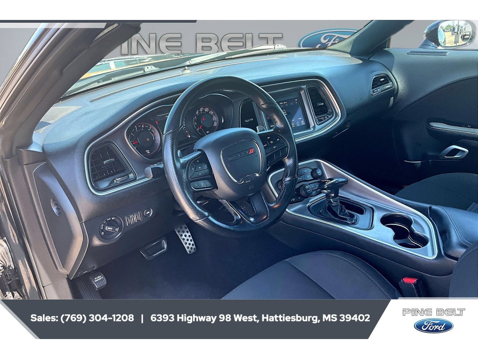 Used 2021 Dodge Challenger R/T w/ Blacktop Package RWD image 12
