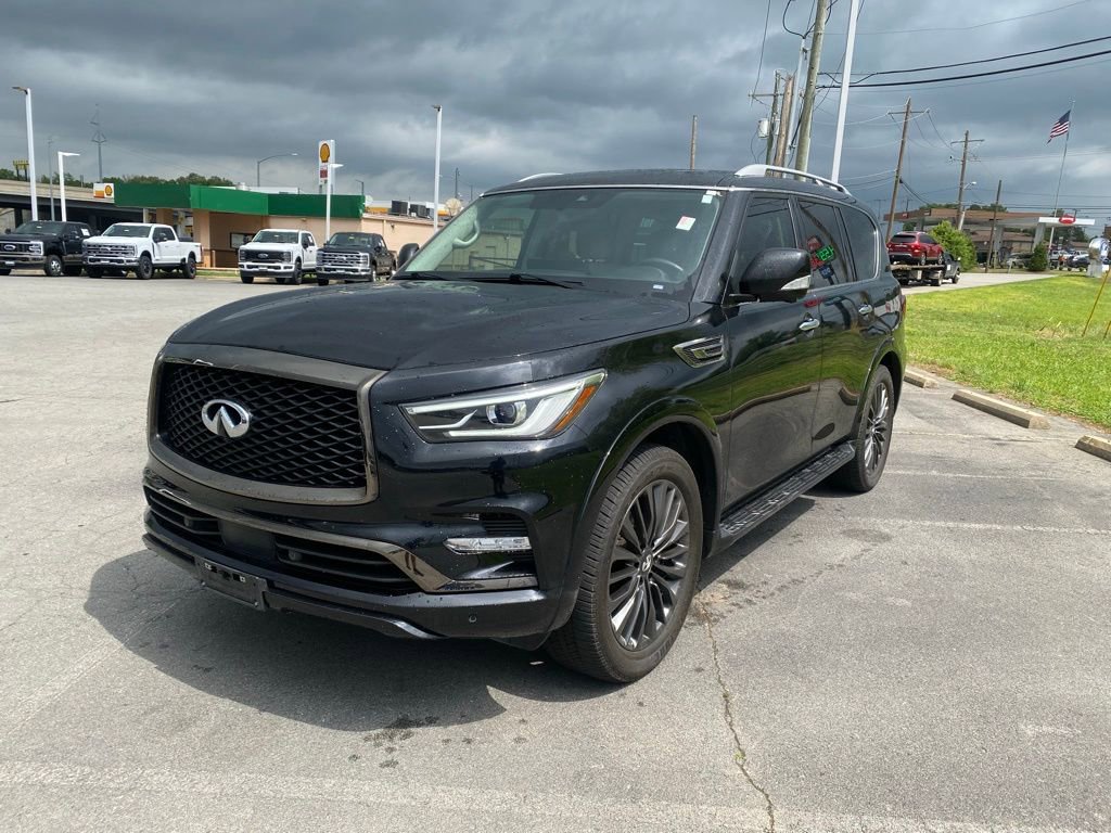 Used 2023 INFINITI QX80 Premium Select w/ Cargo Package RWD image 3