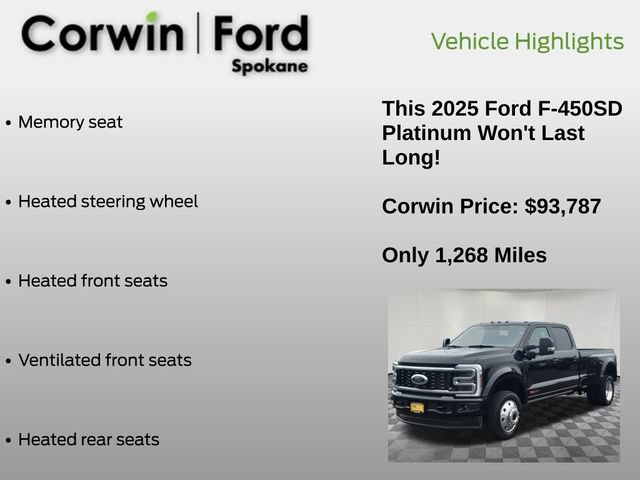 Certified 2025 Ford F450 Platinum AWD/4WD image 13