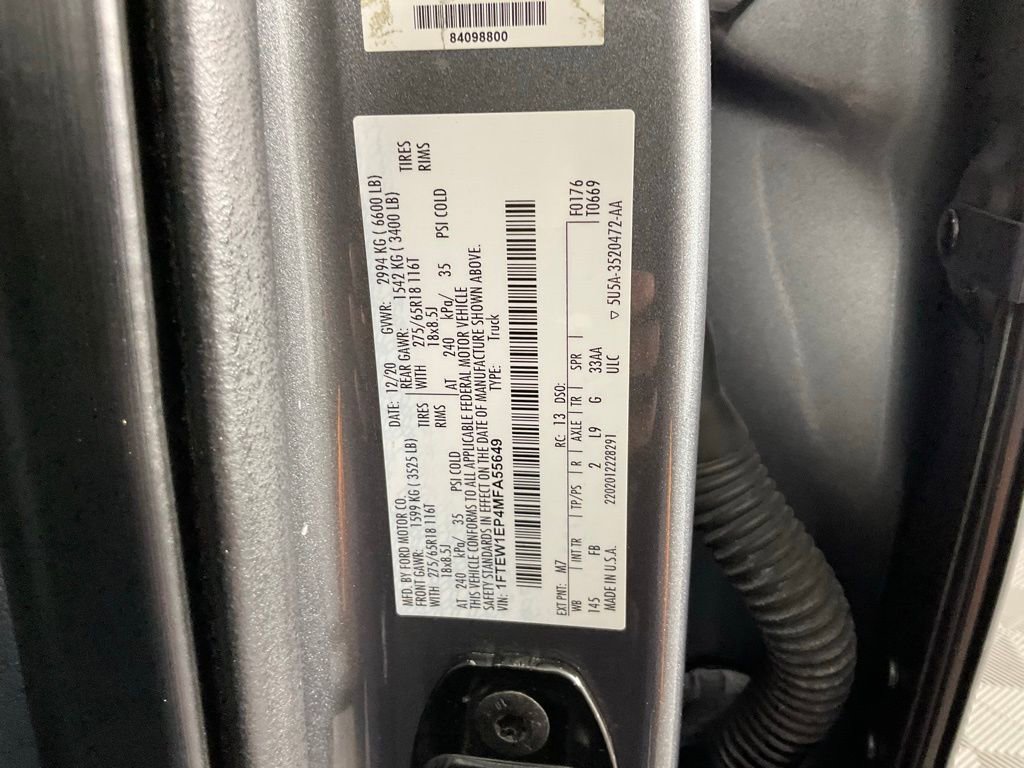 Certified 2021 Ford F150 XLT w/ Equipment Group 302A High AWD/4WD image 26