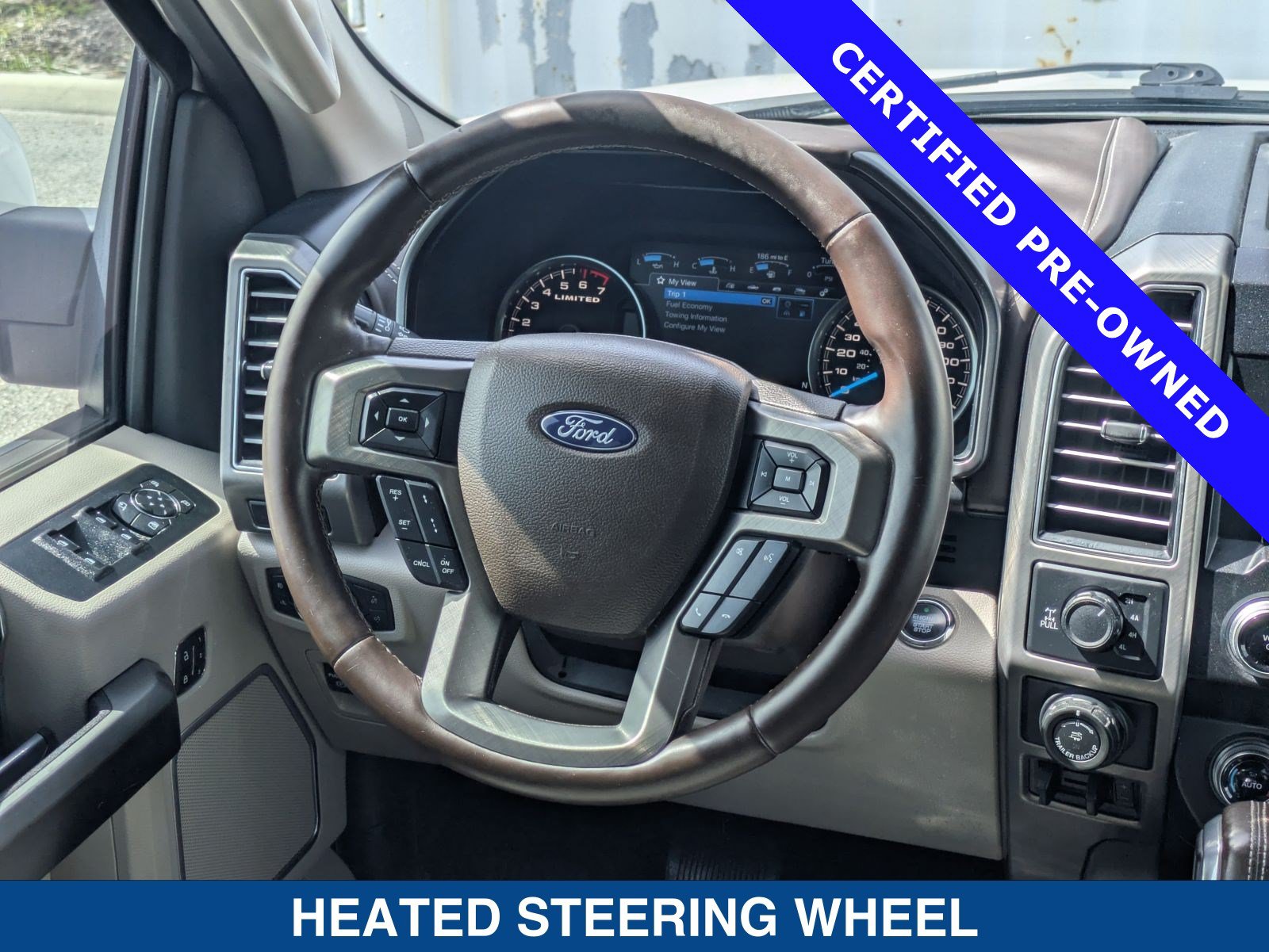 Certified 2019 Ford F150 Limited w/ Trailer Tow Package AWD/4WD image 17