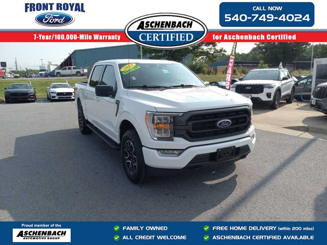Certified 2023 Ford F150 XLT w/ Equipment Group 302A High