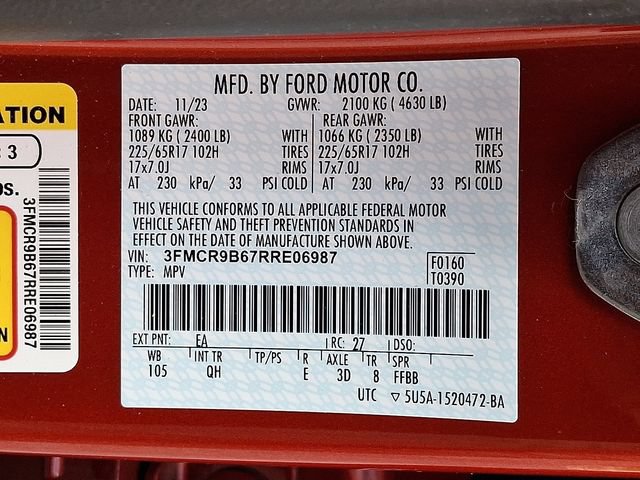 Certified 2024 Ford Bronco Sport Big Bend AWD/4WD image 26