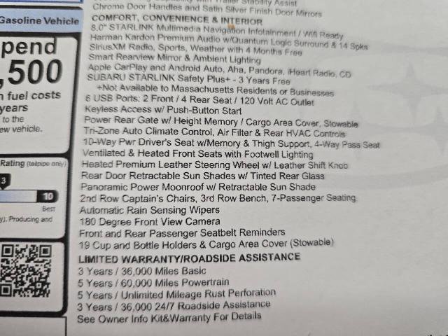 Used 2022 Subaru Ascent Touring image 29