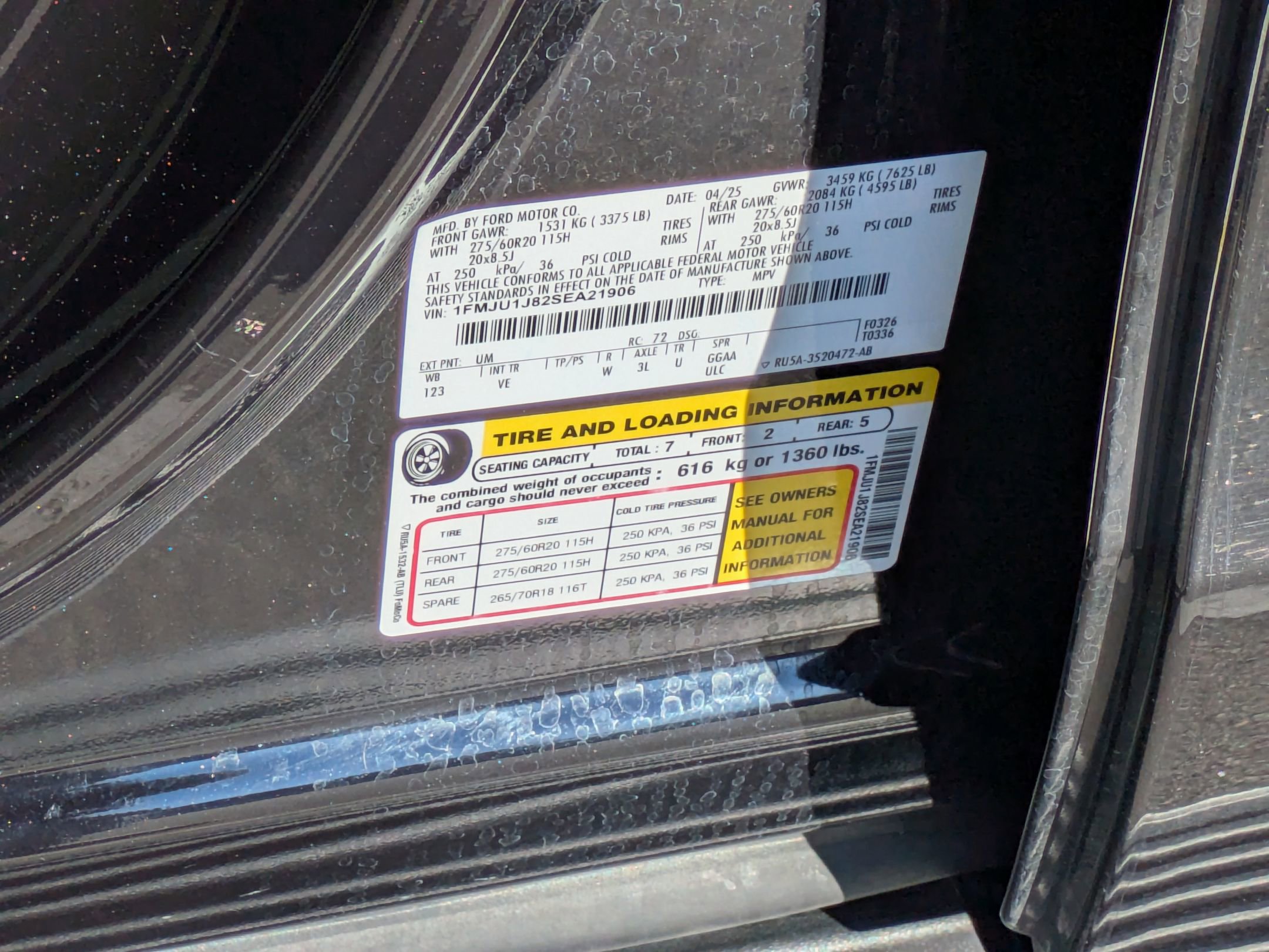 Certified 2025 Ford Expedition Active AWD/4WD image 42