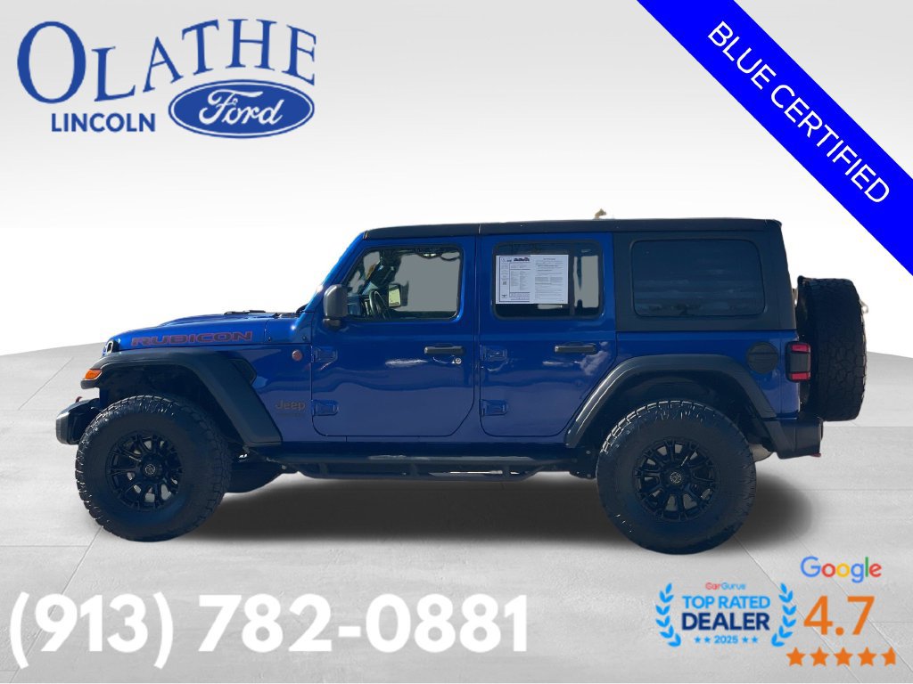 Used 2020 Jeep Wrangler Unlimited Rubicon AWD/4WD image 2