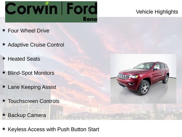 Used 2020 Jeep Grand Cherokee Overland image 2